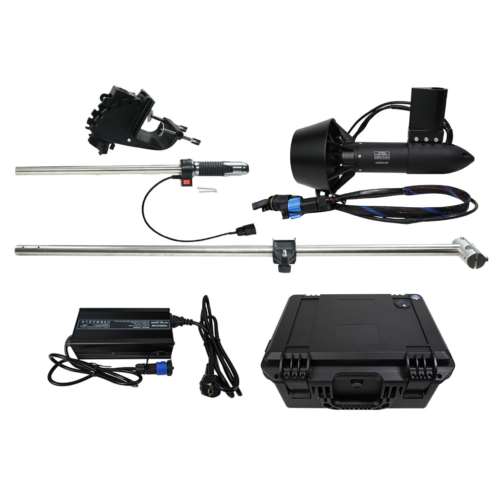 Skycreat Elektro-Außenbordmotor 65150 3000W / ESC 2-in-1 Combo Elektromotor für Schlauchboote
