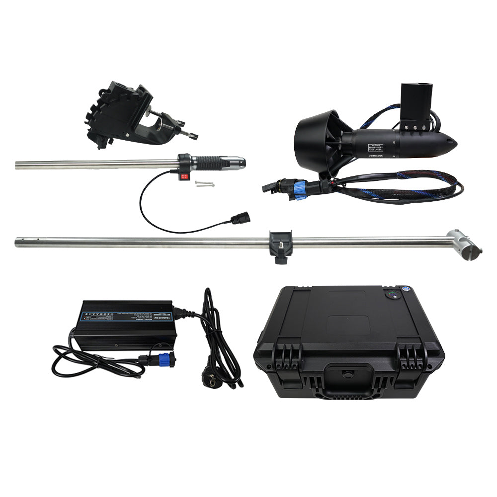 Skycreat Elektrischer Außenbordmotor 72150 3000W / ESC 2-in-1 Combo Elektro-Propeller-Außenborder Schlauchboot Elektro-Außenborder