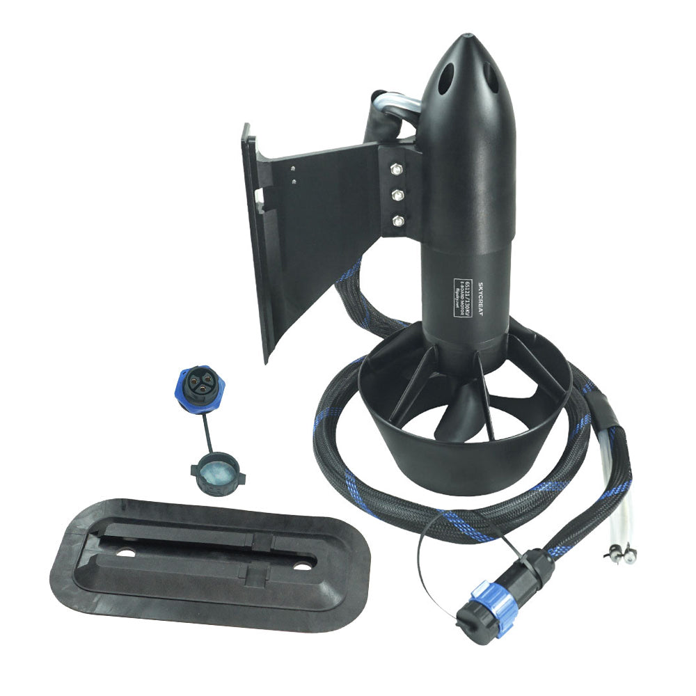 Skyceat Brushless Motor 65121 3700W Wasserdichter Unterwasser-Thruster Elektroboot-Thruster für ROV RC-Boote / Jetboards / Außenbordmotoren / Antriebsboot-Jets