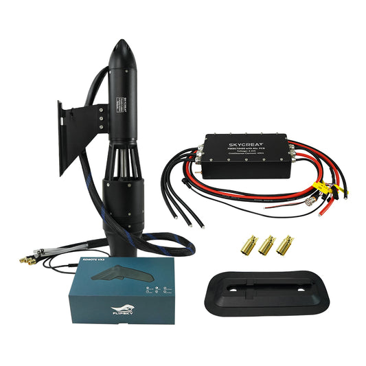 Skycreat E-Jet Pump Thruster 4400: 8800W High-Performance Underwater Thruster for Marine/Underwater Propulsion, Kayaks, Inflatable Boats, Small Watercraft, and Fishing Boats