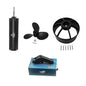 Skycreat 65220 Motor 120KV 6000W Round With Thread Shaft Integrated ESC | IP68 BLDC Motor / ESC 2-in-1 Combo For Surfing Boat Underwater Thruster | Hydro | Efoil
