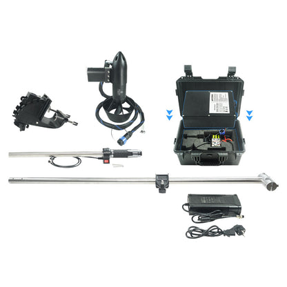 Skycraet F30 Electric Inflatable Float Platform, equipped with a set of 65121 electric outboard motor, safe load capacity 200KG