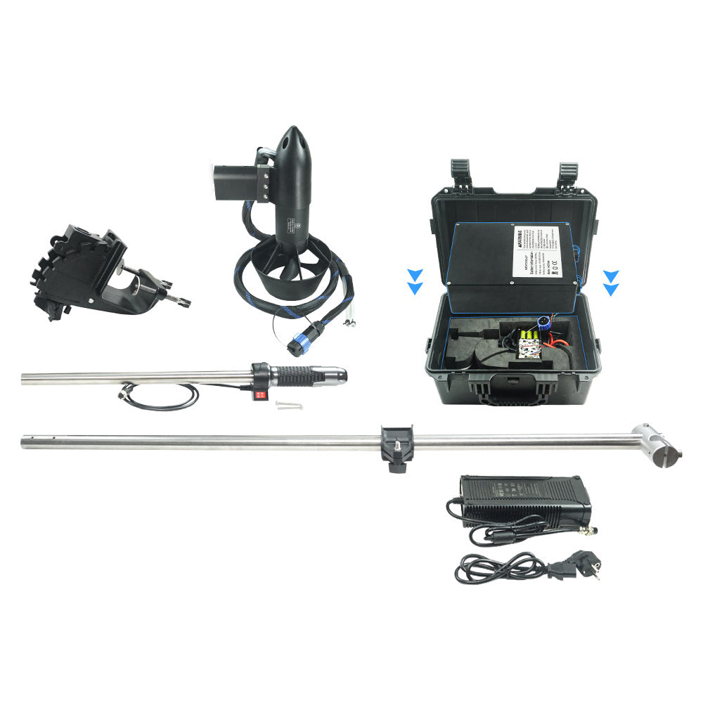 Skycreat 65121 Electric Outboard Motor 3700W – Durable Thrust for Tenders & Inflatable Boats